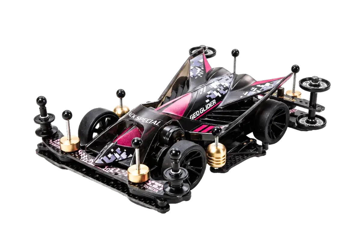 Geo Glider Black Special buggy on a carbon chassis